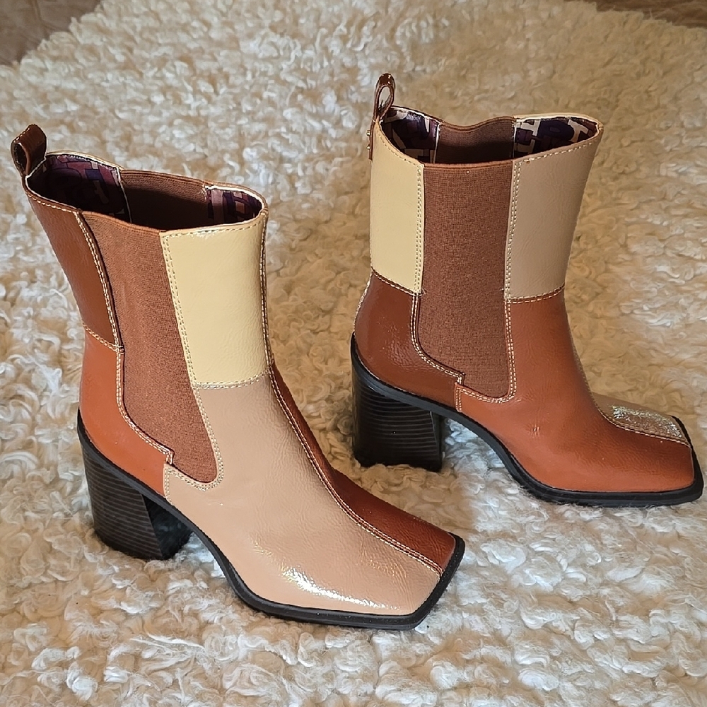 NWT Sam Edelman Women's Multicolor Ankle Boots